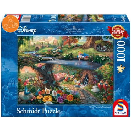 Disney, Alice in wonderland, 1000 pcs (59636)