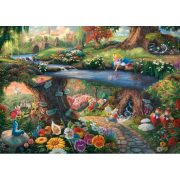 Disney, Alice in wonderland, 1000 pcs (59636) - Puzzle - Kirakó