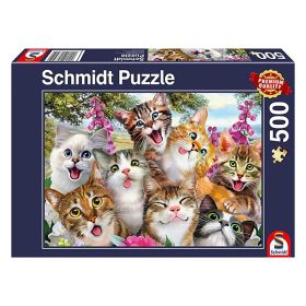 Schmidt Spiele Cat Selfie, 500 db (58391) Kirakó