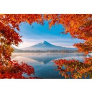 Autumn splendor of Mount Fuji, 1000 pcs (58946)  - Puzzle - Kirakó