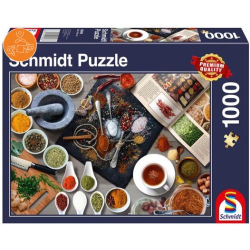 Spices, 1000 pcs (58948)  - Puzzle - Kirakó