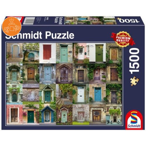 Doors, 1500 pcs (58950)  - Puzzle - Kirakó