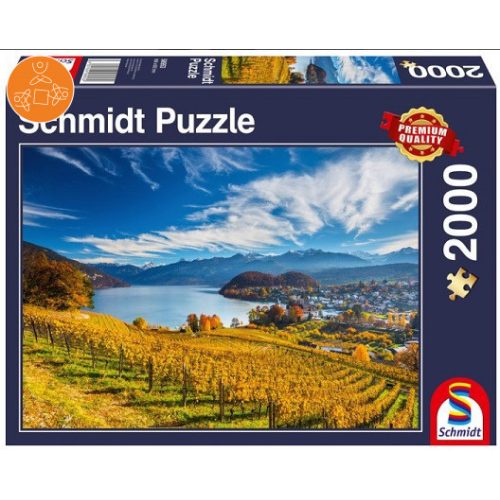 Vineyards, 2000 pcs (58953)  - Puzzle - Kirakó