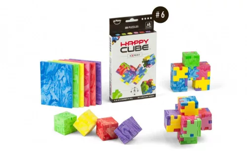  Happy Cube Expert – 6 színben  - Smart Games