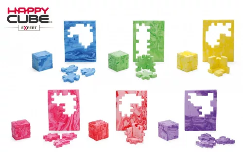  Happy Cube Expert – 6 színben  - Smart Games