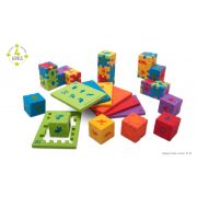 Happy Cube Junior – 6 színben - Készségfejlesztő játék