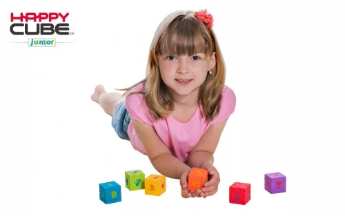 Happy Cube Junior – 6 színben  - Smart Games