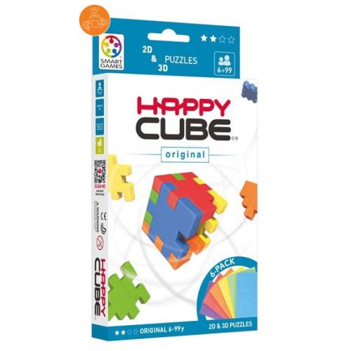 Happy Cube Original – 6 színben - Készségfejlesztő játék