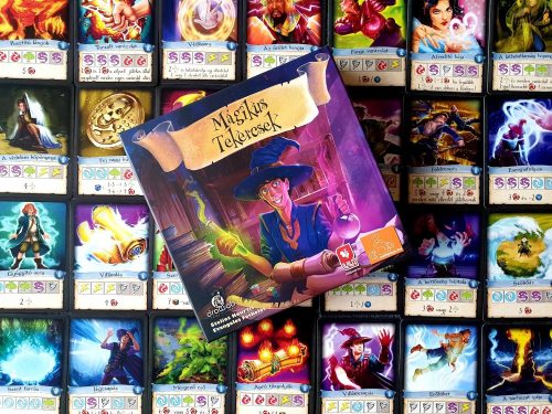 Gamer Café Mágikus Tekercsek társasjáték 