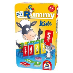   Schmidt Spiele MyRummy Kids társasjáték fémdobozban (51439) 