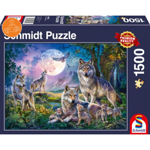 Wolves, 1500 db (58954) - Puzzle - Kirakó