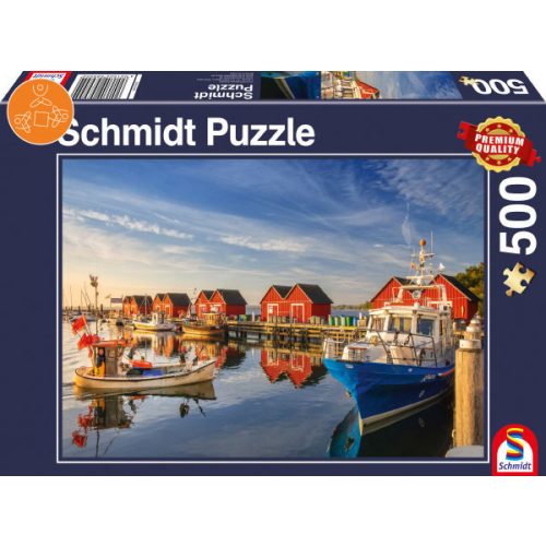 Fishing harbor – Weisse Wiek , 500 db (58955) - Puzzle - Kirakó