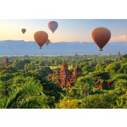 Hot air balloons, Mandalay, Myanmar, 1000 db (58956) - Puzzle - Kirakó