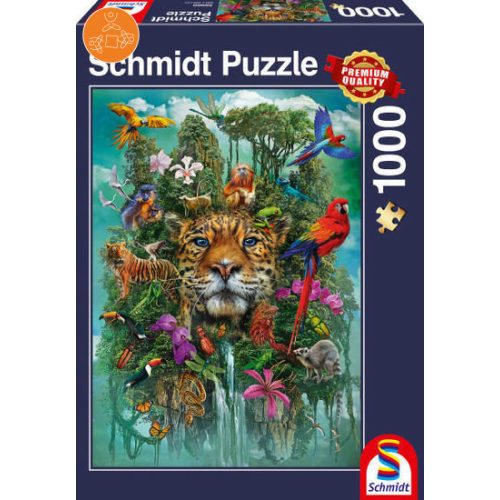 King of the jungle, 1000 db (58960) - Puzzle - Kirakó