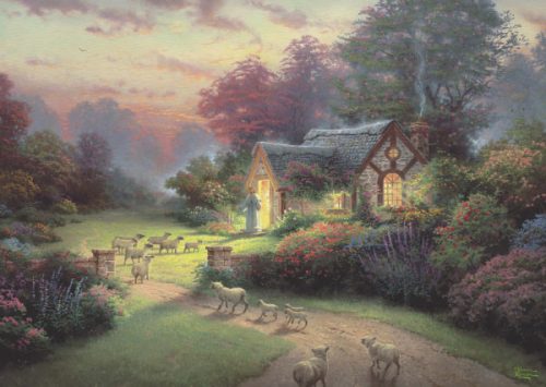 Schmidt Spiele Spirit, The Good Shepherd's cottage, 1000 db (59678) Kirakó