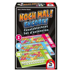   Schmidt Spiele Noch Mal! Zusatzblöcke Erw. (I, II, III), 3db egy csomagban (49371)