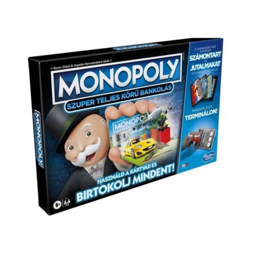 Monopoly Szuper Teljes körű bankolás