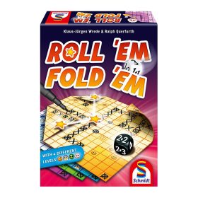   Schmidt Spiele Roll 'em fold 'em társasjáték (88348) 