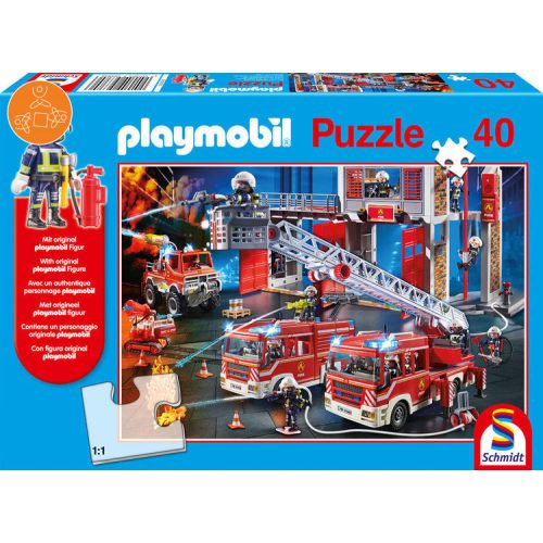 Playmobil, Firebrigade, 40 db (56380) - Puzzle - Kirakó