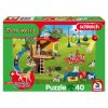  Schmidt Spiele Farm World - Happy dogs, 40 db (56403) Gyerek Kirakó