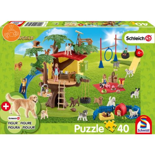 Farm World, Happy dogs, 40 db (56403) - Puzzle - Kirakó