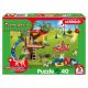  Schmidt Spiele Farm World - Happy dogs, 40 db (56403) Gyerek Kirakó