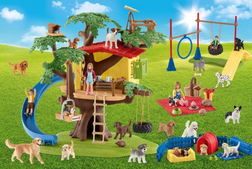 Schmidt Spiele Farm World - Happy dogs, 40 db (56403) Gyerek Kirakó