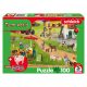 Schmidt Spiele Farm World - Farm and farm shop, 100 db (56404) Gyerek Kirakó