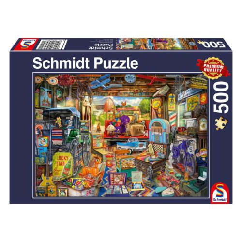  Schmidt Spiele Garage sale, 500 db (58972) Kirakó