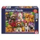  Schmidt Spiele Dog in the shelves, 500 db (58973) Kirakó