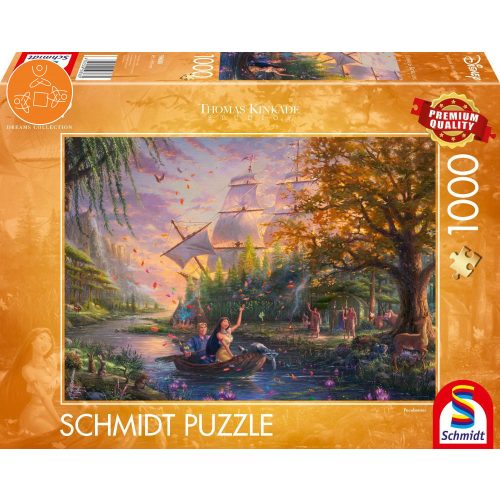 Disney, Pocahontas, 1000 db (59688) - Puzzle - Kirakó