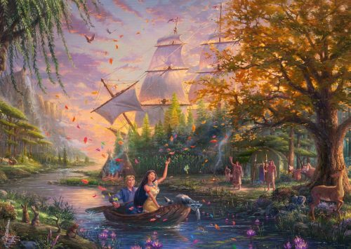 Schmidt Spiele Disney, Pocahontas, 1000 db (59688) Kirakó