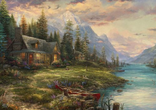 Schmidt Spiele Egy kiruccanás Apák Napján, 1000 db (59918) Kirakó