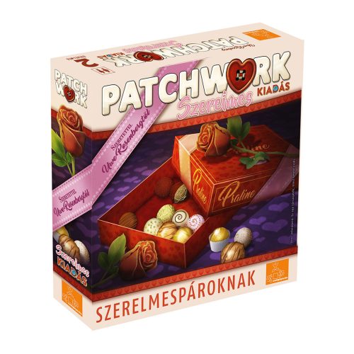 Gamer Café Patchwork társasjáték - Szerelmes kiadás 