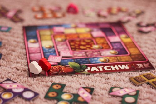 Gamer Café Patchwork társasjáték - Szerelmes kiadás 