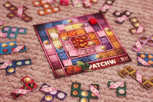 Gamer Café Patchwork társasjáték - Szerelmes kiadás 