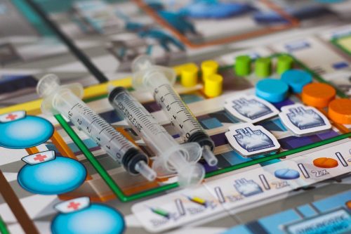 Gamer Café Clinic Rush - Rohanás a sürgősségin! társasjáték 