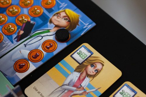 Gamer Café Clinic Rush - Rohanás a sürgősségin! társasjáték 