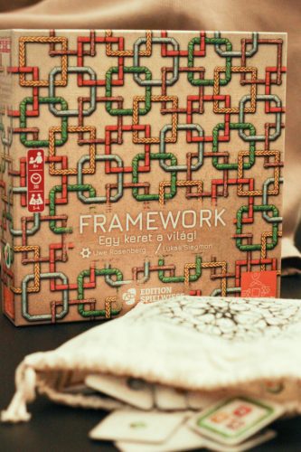 Gamer Café Framework - Egy keret a világ! társasjáték 