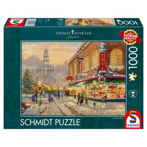  Schmidt Spiele Egy Karácsonyi Kívánság, 1000 db (59936) Kirakó