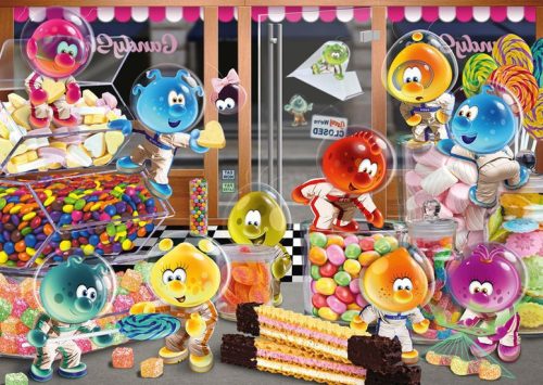Schmidt Spiele Happy Together im Candy Store, 1000 db (59944) Kirakó