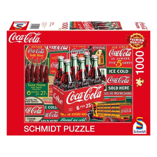  Schmidt Spiele Coca Cola - Classic, 1000 db (59914) Kirakó