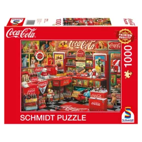    Coca Cola - Nostalgia shop, 1000 db (59915) Kirakó - Schmidt Spiele