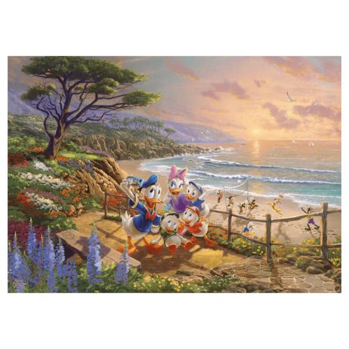 Schmidt Spiele Disney, Donald és Daisy, Egy kacsanapi délután 1000 db (59951) Kirakó