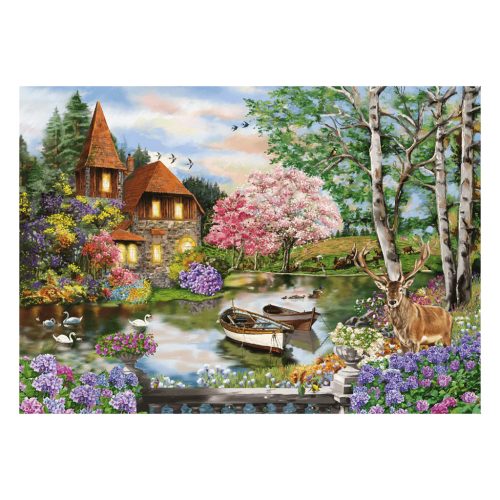 Schmidt Spiele Ház a Tónál 1000 db (58985) Kirakó
