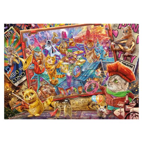 Schmidt Spiele Cat Mania, 1000 db (59979) Kirakó