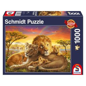 Schmidt Spiele Loving Lions, 1000 db (58987) Kirakó