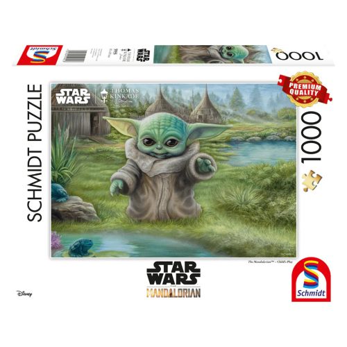  Schmidt Spiele Lucas Film, Star Wars, The Mandalorian, Childs Play, 1000 db (59955) Kirakó