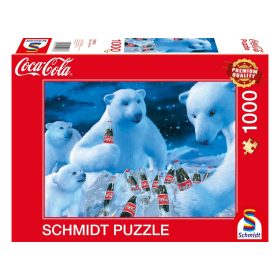   Schmidt Spiele Coca Cola - Polar bears, 1000 db (59913) Kirakó