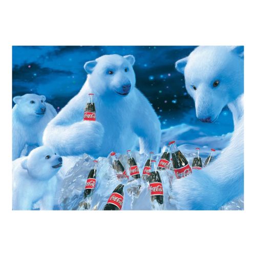 Schmidt Spiele Coca Cola - Polar bears, 1000 db (59913) Kirakó